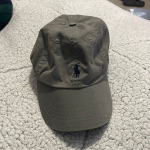 Grey Polo Ball Cap